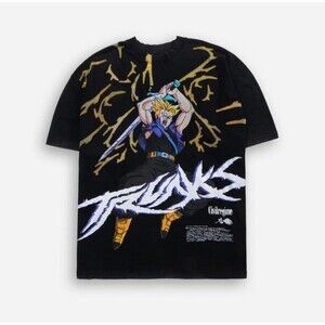 Civil Regime x Dragon Ball Z x Trunks Shirt Oversized Medium M OS